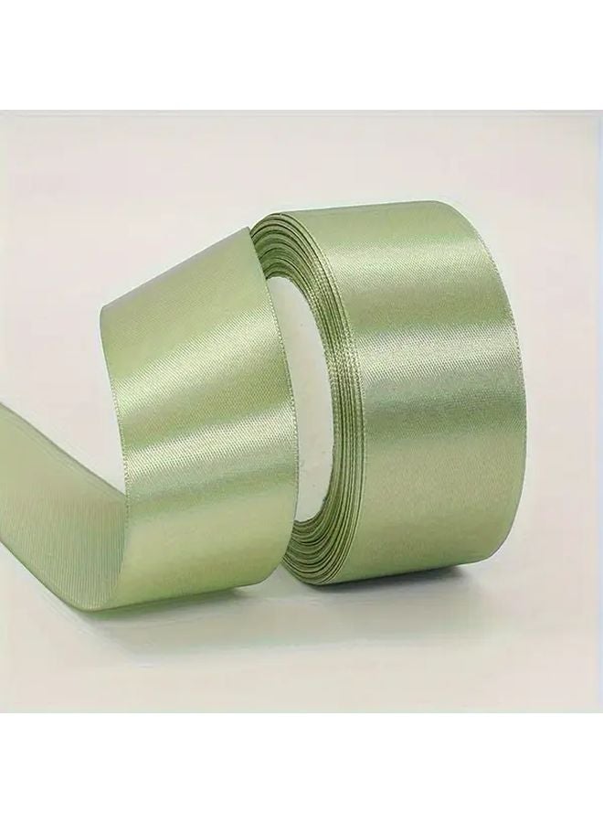 Sage Green Polyester Ribbon 0 59 Inch Wide 1 Roll For Gift Wrapping Wedding Decor DIY Crafts - Image 5